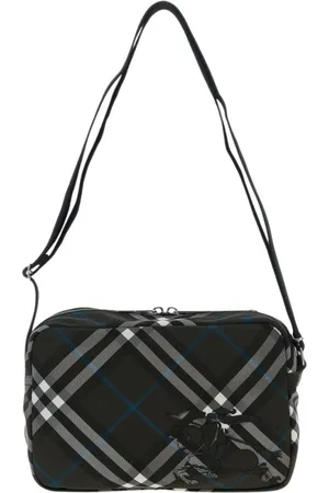 Burberry Heren, Tassen, Zwart, Maat: ONE Size Leer