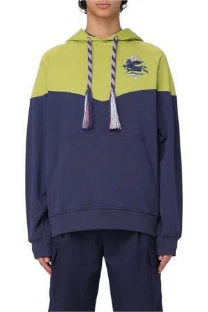Etro Heren, Sweatshirts & Hoodies, Groen, Maat: XL Katoen