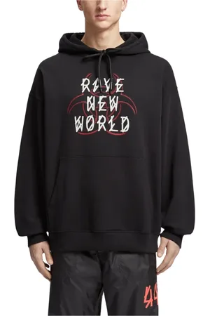 44 Label Group Heren, Sweatshirts & Hoodies, Zwart, Maat: S Katoen