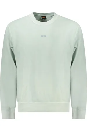 HUGO BOSS Heren, Sweatshirts & Hoodies, Groen, Maat: L Katoen