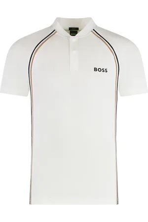 HUGO BOSS Heren, Tops, Wit, Maat: XS Poliester