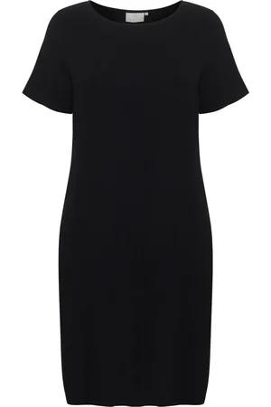 Kaffe Dames, Jurken, Zwart, Maat: XL