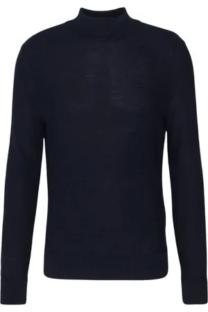 HUGO BOSS Heren, Truien, Blauw, Maat: 2XL Wol