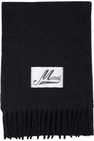 Marni Heren, Accessoires, Blauw, Maat: ONE Size Wol