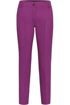 MARELLA Dames, Broeken, Paars, Maat: XS Katoen
