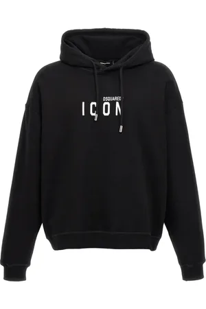 Dsquared2 Heren, Sweatshirts & Hoodies, Zwart, Maat: L