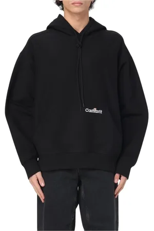 Carhartt Heren, Sweatshirts & Hoodies, Zwart, Maat: M Katoen