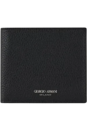Giorgio Armani Heren, Accessoires, Zwart, Maat: ONE Size Leer