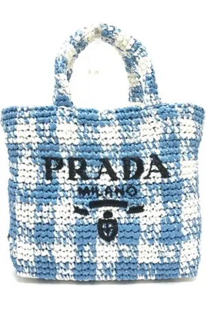 Prada Dames, Pre-owned, Blauw, Maat: ONE Size