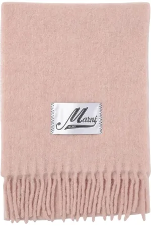 Marni Heren, Accessoires, Roze, Maat: ONE Size Wol