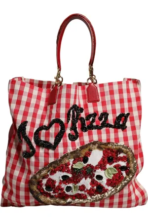 Dolce & Gabbana Dames, Tassen, Veelkleurig, Maat: ONE Size Katoen