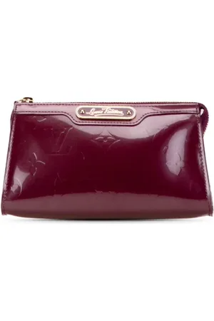LOUIS VUITTON Dames, Pre-owned, Paars, Maat: ONE Size Leer