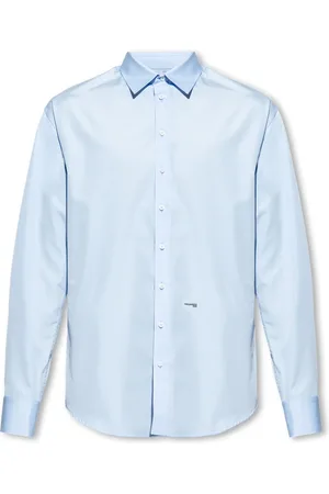 Dsquared2 Heren, Overhemden, Blauw, Maat: L Katoen