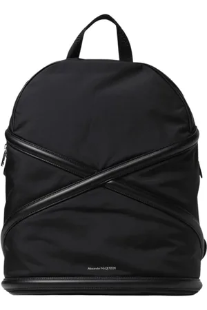 Alexander McQueen Heren, Tassen, Zwart, Maat: ONE Size Nylon