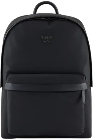 Emporio Armani Heren, Tassen, Zwart, Maat: ONE Size Nylon