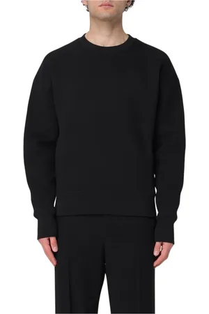 Ami Heren, Sweatshirts & Hoodies, Zwart, Maat: S