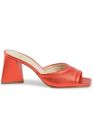 19V69 Italia Dames, Schoenen, Rood, Maat: 35 EU Leer