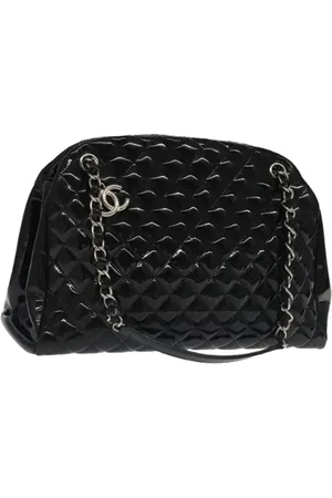 CHANEL Dames, Pre-owned, Zwart, Maat: ONE Size Leer