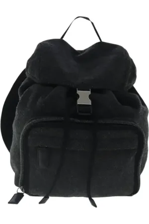 Prada Dames, Pre-owned, Groen, Maat: ONE Size Wol