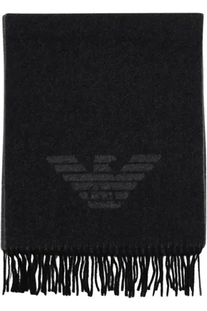 Emporio Armani Heren, Accessoires, Grijs, Maat: ONE Size Wol