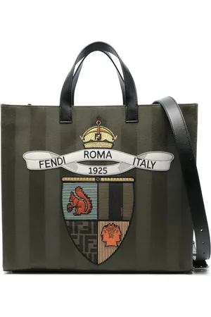 Fendi Heren, Tassen, Groen, Maat: ONE Size