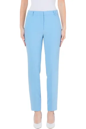 Liu Jo Dames, Broeken, Blauw, Maat: M