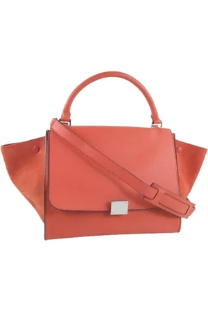 Céline Dames, Pre-owned, Oranje, Maat: ONE Size Leer