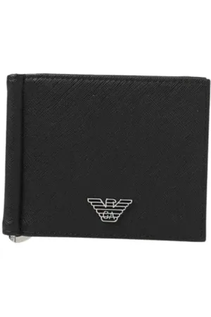 Emporio Armani Heren, Accessoires, Zwart, Maat: ONE Size Leer