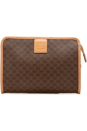 Céline Dames, Pre-owned, Bruin, Maat: ONE Size Zijde