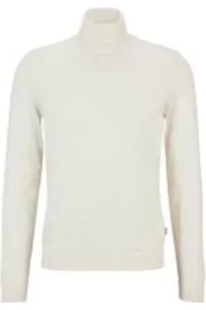 HUGO BOSS Heren, Truien, Wit, Maat: XL Wol