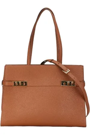 DELVAUX Dames, Pre-owned, Bruin, Maat: ONE Size Leer