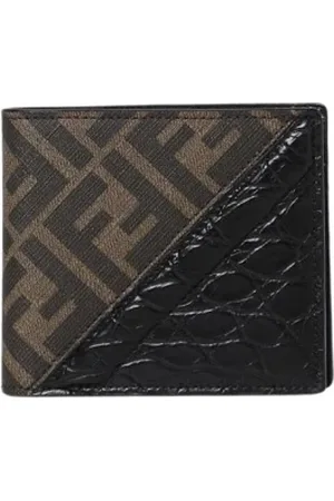 Fendi Heren, Accessoires, Bruin, Maat: ONE Size Katoen