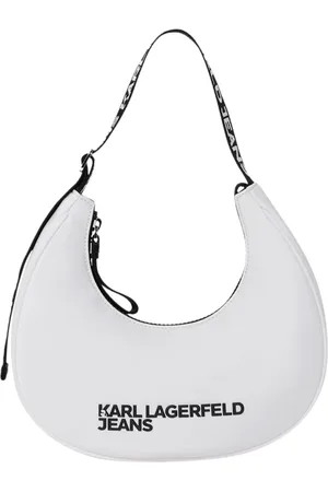 Karl Lagerfeld Dames, Tassen, Wit, Maat: ONE Size Nylon