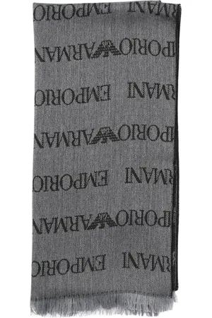 Emporio Armani Heren, Accessoires, Blauw, Maat: ONE Size Wol