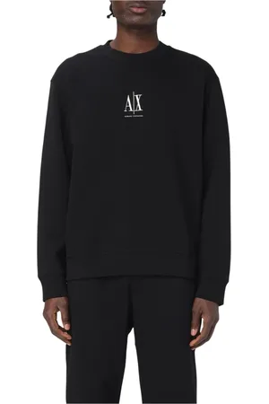 Armani Exchange Heren, Sweatshirts & Hoodies, Zwart, Maat: L Katoen