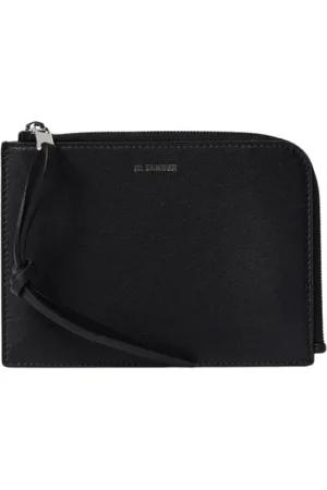 Jil Sander Heren, Accessoires, Zwart, Maat: ONE Size Leer