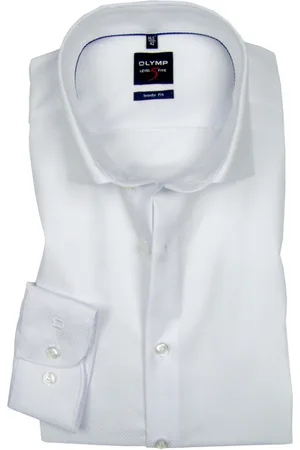 Olymp Heren, Overhemden, Wit, Maat: XL