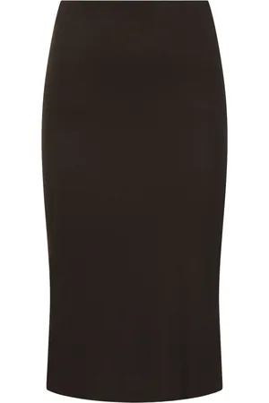 Khaite Dames, Rokken, Bruin, Maat: XS Viscose