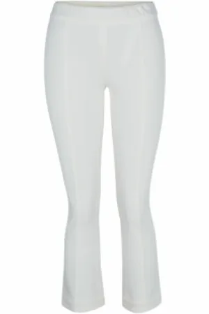 Twin-Set Dames, Broeken, Wit, Maat: 4XS
