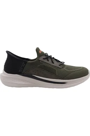 Skechers Heren, Schoenen, Groen, Maat: 42 EU
