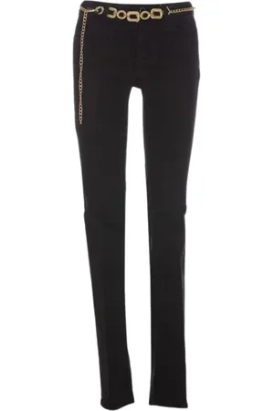 Liu Jo Dames, Broeken, Zwart, Maat: W24 Denim