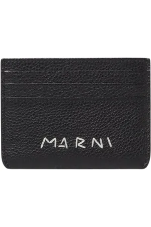 Marni Heren, Accessoires, Zwart, Maat: ONE Size Leer