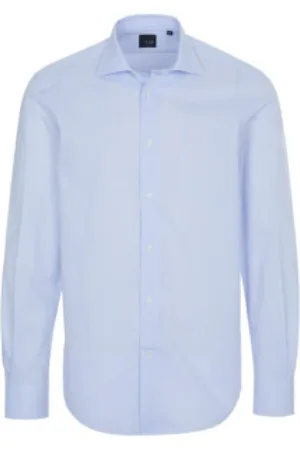 Pal Zileri Heren, Overhemden, Blauw, Maat: 2XL