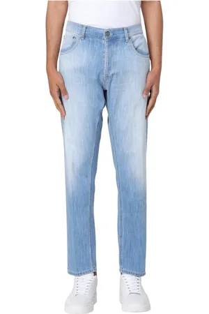 Dondup Heren, Jeans, Blauw, Maat: W30 Katoen