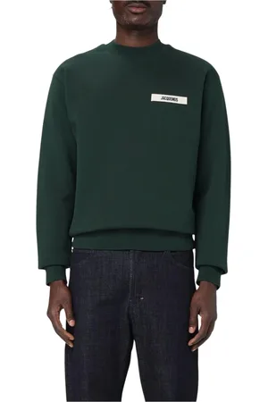 Jacquemus Heren, Sweatshirts & Hoodies, Groen, Maat: XL Katoen