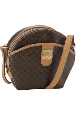 Céline Dames, Pre-owned, Bruin, Maat: ONE Size Leer