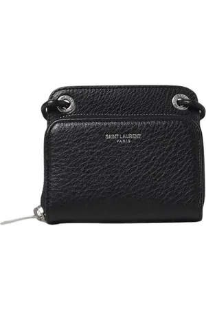 Saint Laurent Heren, Accessoires, Zwart, Maat: ONE Size Leer