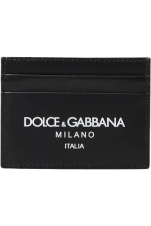 Dolce & Gabbana Heren, Accessoires, Zwart, Maat: ONE Size Leer