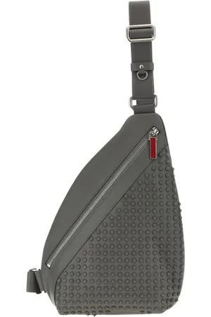 Christian Louboutin Heren, Tassen, Grijs, Maat: ONE Size