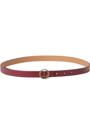Twin-Set Dames, Accessoires, Rood, Maat: M Leer